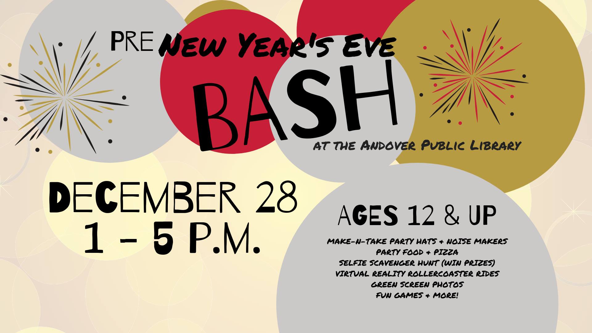 Pre New Year's Eve Bash