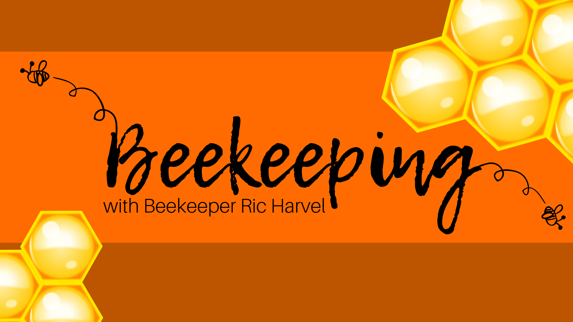 Beekeeping with Beekeeper Ric Harvel