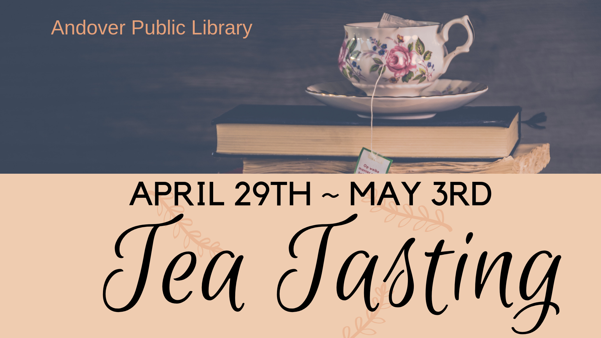 Tea Tasting in the Library