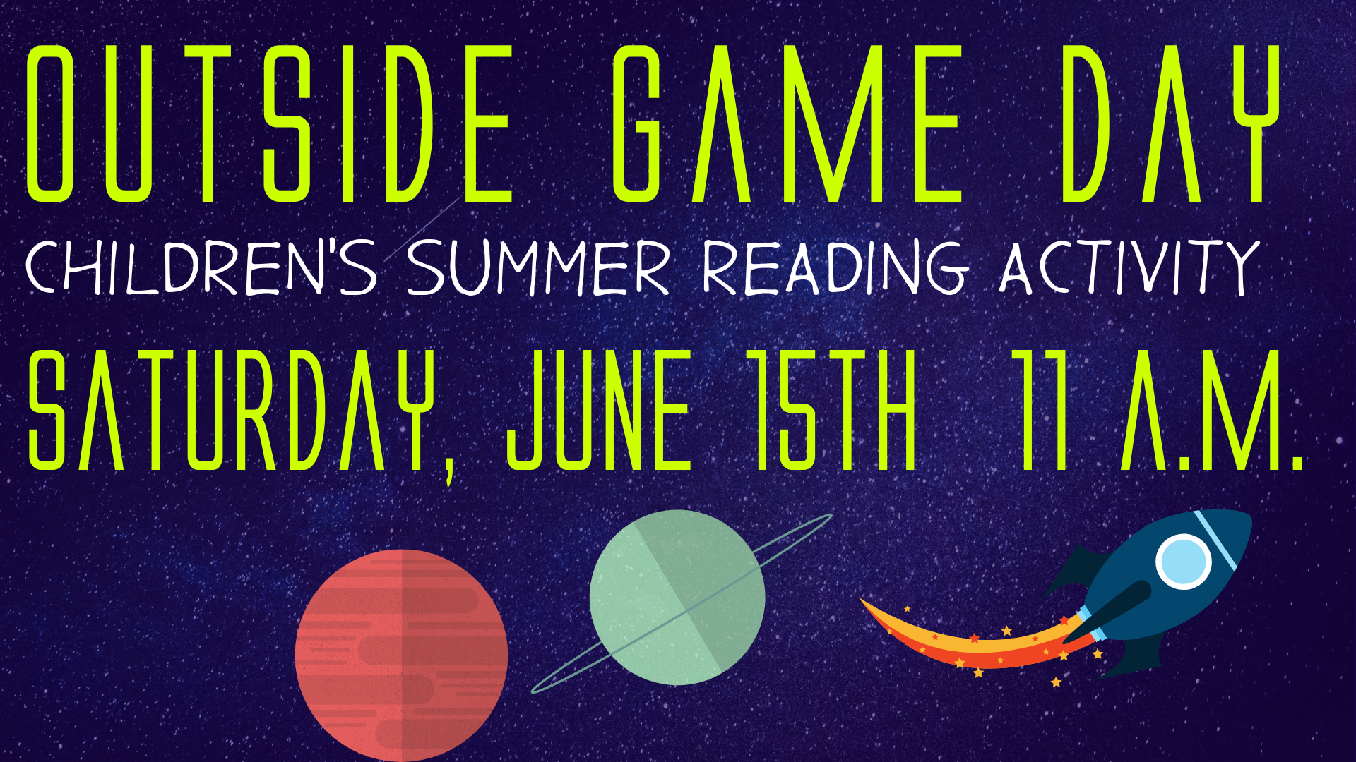 Space Games in the Library Garden