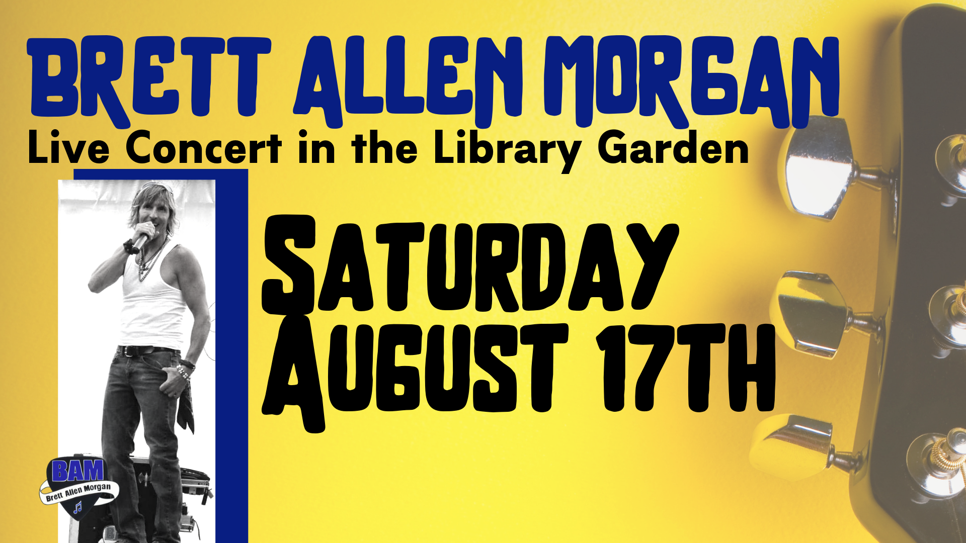 Brett Allen Morgan Live Concert