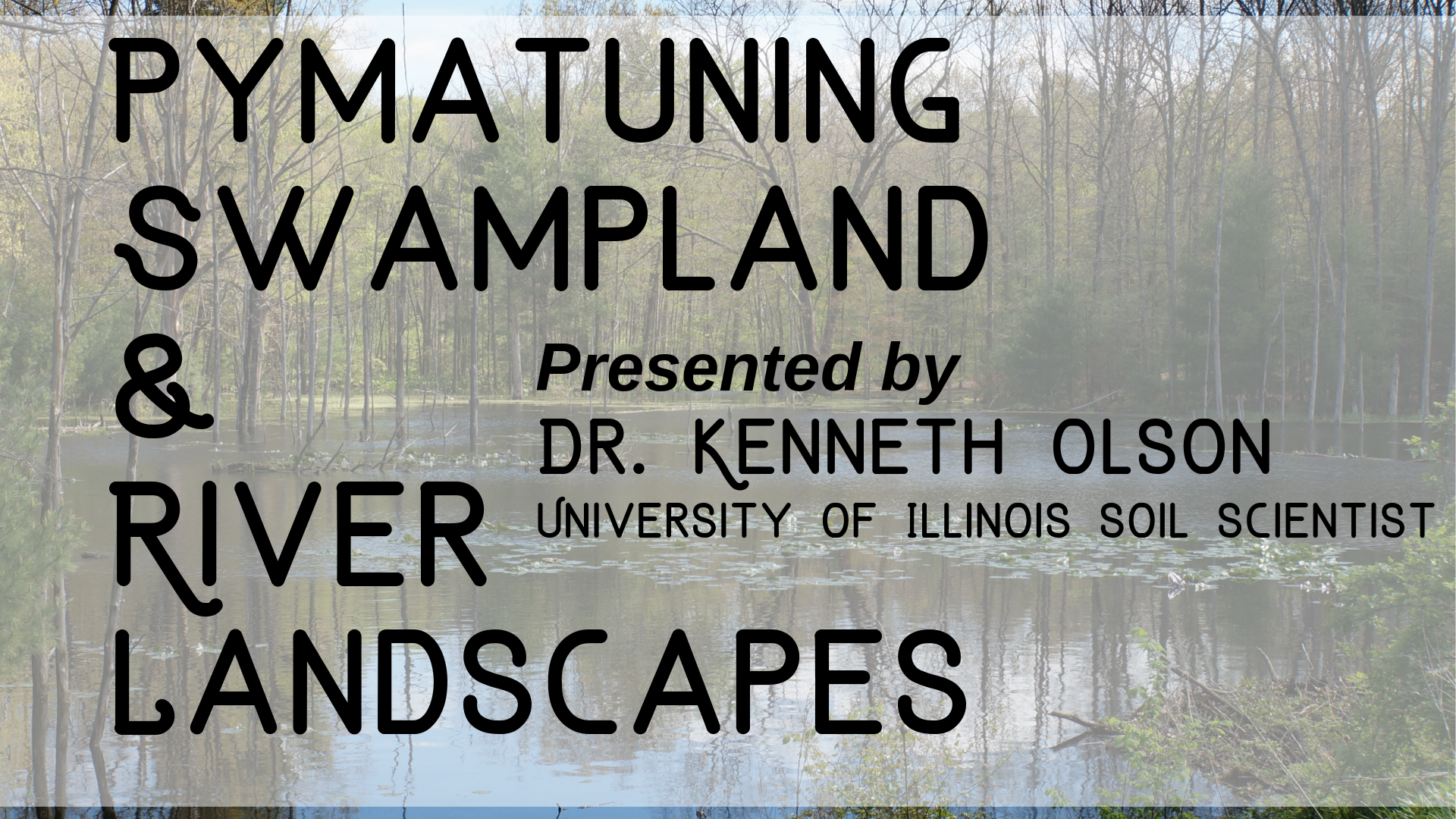 Pymatuning Swampland and River Landscapes