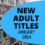 New Adult Fiction for January 2024
