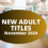 December 2024 New Adult Titles