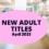 April 2025 New Adult Fiction